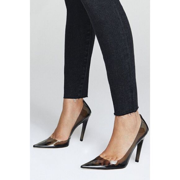Good American Cinder-F*cking Rella Pump In Light Smoke001 Women's Size 8 - Picture 6 of 8